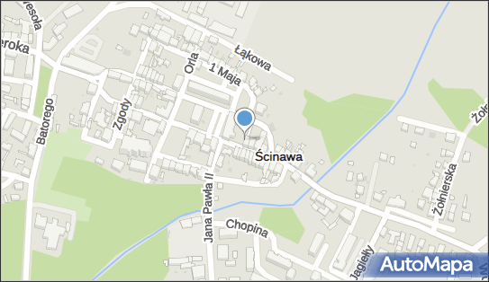 Paczkomat InPost SCI02BAPP, Rynek 7, Ścinawa 59-330