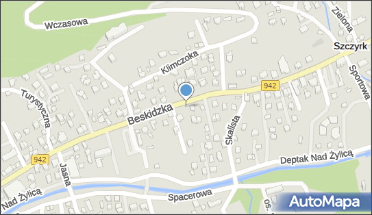 Paczkomat InPost SCR05M, Beskidzka 56, Szczyrk 43-370