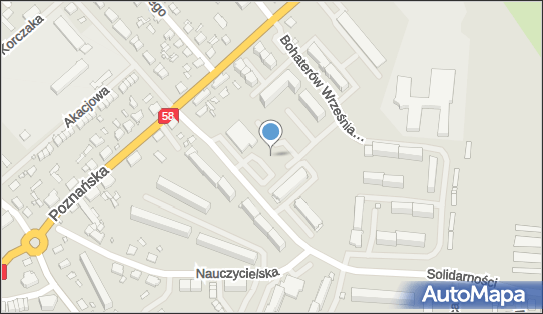 Paczkomat InPost SCT01APP, Solidarności 5, Szczytno 12-100