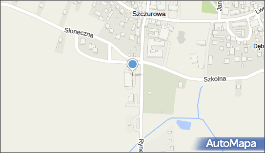 Paczkomat InPost SCU01M, Rynek 24, Szczurowa 32-820