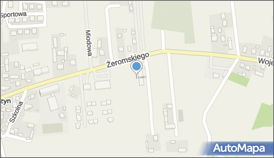 Paczkomat InPost SCY02M, Żeromskiego 5a, Strawczyn 26-067