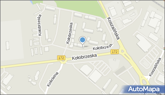 Paczkomat InPost SCZ01E, Kołobrzeska 14, Szczecinek 78-400