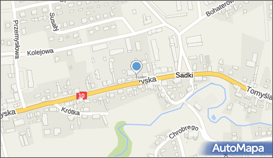 Paczkomat InPost SDK01G, Wyrzyska 14, Sadki 89-110