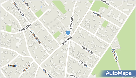 Paczkomat InPost SDR01A, Słowicza 2, Otwock 05-402
