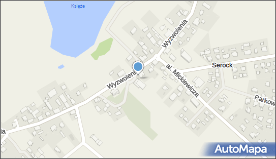 Paczkomat InPost SECQ01BAPP, Wyzwolenia 23, Serock 86-120