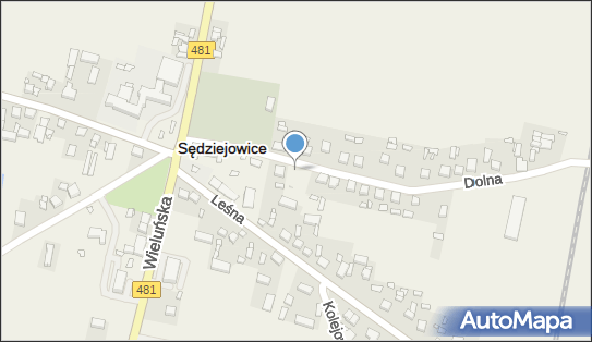 Paczkomat InPost SED01G, Dolna 4, Sędziejowice 98-160