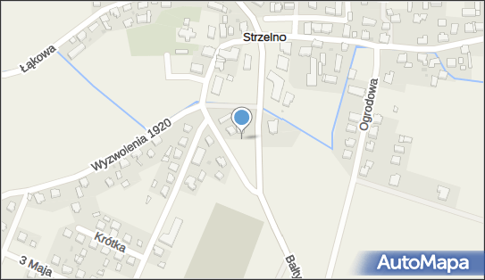 Paczkomat InPost SEL01G, Kasztanowa 5, Strzelno 84-103