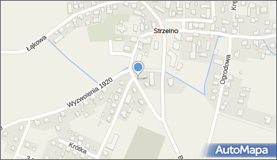 Paczkomat InPost SEL01G, Kasztanowa 5, Strzelno 84-103