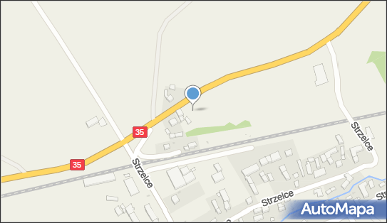 Paczkomat InPost SELZ01BAPP, Strzelce 16, Strzelce 58-123