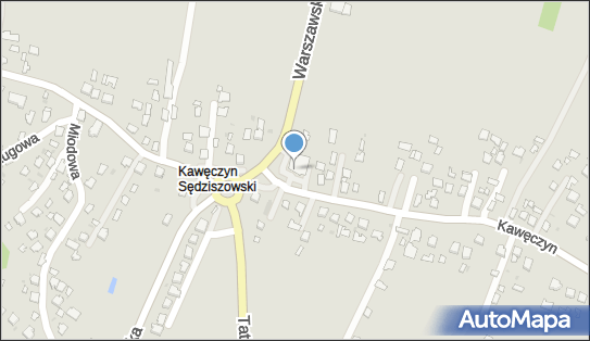 Paczkomat InPost SEM01BAPP, Kawęczyn 1, Sędziszów Małopolski 39-120