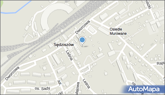 Paczkomat InPost SES01M, Dworcowa 30B, Sędziszów 28-340