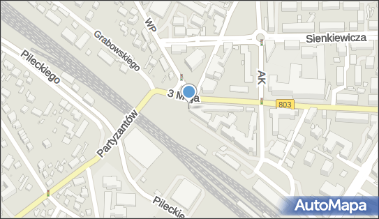 Paczkomat InPost SIE01APP, 3 Maja 53, Siedlce 08-110
