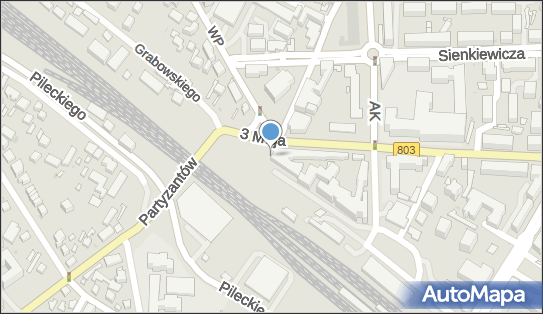 Paczkomat InPost SIE01APP, 3 Maja 53, Siedlce 08-110