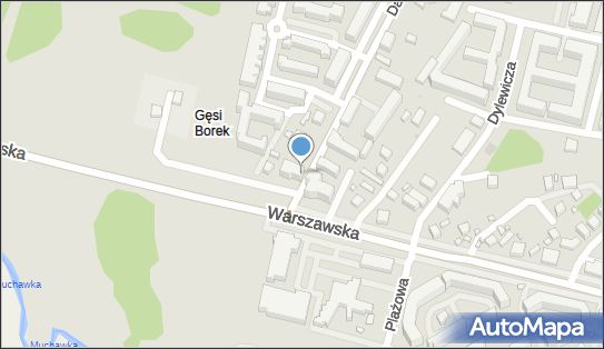 Paczkomat InPost SIE02BAPP, Daszyńskiego 3, Siedlce 08-103