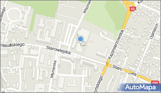 Paczkomat InPost SIE03M, Starowiejska 21, Siedlce 08-110