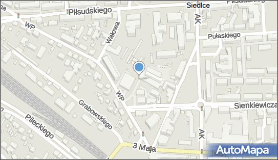 Paczkomat InPost SIE05BAPP, Głucha 1-5, Siedlce 08-110