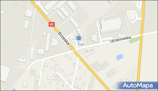 Paczkomat InPost SIE07W, Brzeska 179, Siedlce 08-110