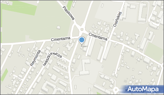 Paczkomat InPost SIE09A, Cmentarna 59, Siedlce 08-110