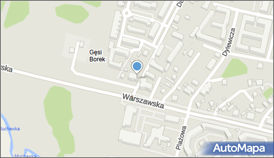 Paczkomat InPost SIE10W, Daszyńskiego 3, Siedlce 08-103