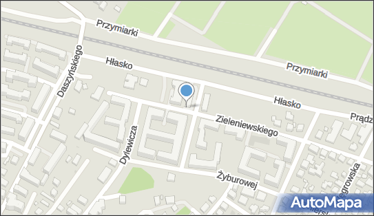 Paczkomat InPost SIE17M, Feliksa Hłasko 41, Siedlce 08-103