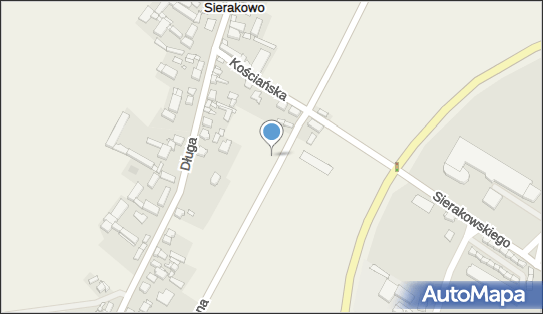 Paczkomat InPost SIEO01BAPP, Jesienna 1, Sierakowo 64-000