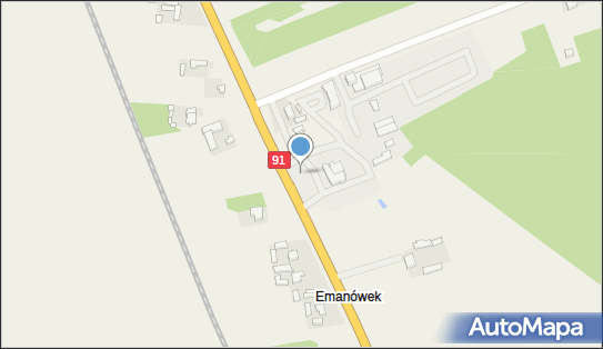 Paczkomat InPost SIEQ01M, Sierpów 1A, Sierpów 95-035