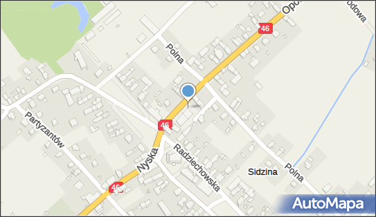 Paczkomat InPost SIQ01M, Opolska 2A, Sidzina 48-320