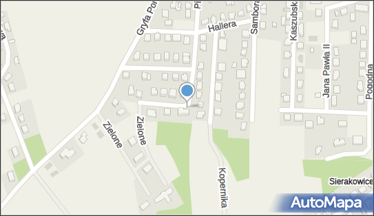 Paczkomat InPost SIR01N, Piłsudskiego 33, Sierakowice 83-340