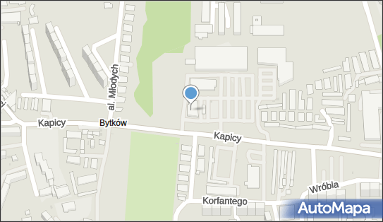 Paczkomat InPost SIS01M, Kapicy 10, Siemianowice Śląskie 41-100
