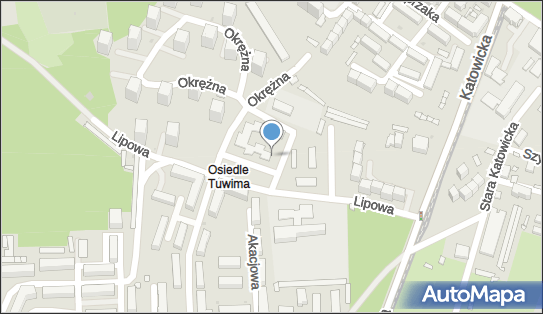 Paczkomat InPost SIS05N, Okrężna 19, Siemianowice Śląskie 41-100