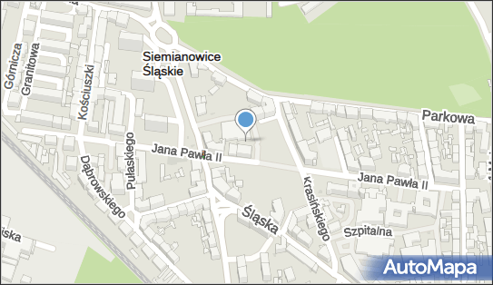 Paczkomat InPost SIS13M, Jana Pawła II 11, Siemianowice Śląskie 41-100