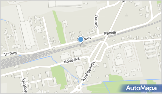 Paczkomat InPost SKA16M, Krakowska 23b, Skawina 32-050