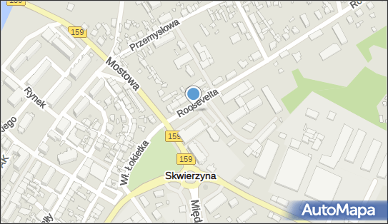 Paczkomat InPost SKE01M, Roosevelta 1A, Skwierzyna 66-440