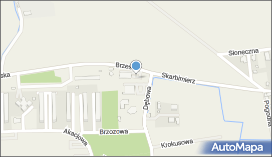 Paczkomat InPost SKM03N, Dębowa 1, Skarbimierz 49-318