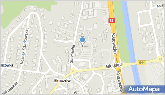 Paczkomat InPost SKO04M, Stary Targ 4, Skoczów 43-430