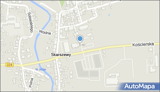 Paczkomat InPost SKS01N, Kościerska 13, Skarszewy 83-250