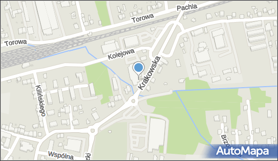 Paczkomat InPost SKW02N, Krakowska 19A, Skawina 32-050