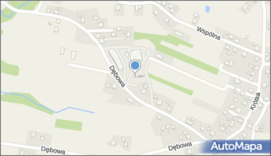 Paczkomat InPost SKZ03M, Dębowa 14B, Skrzyszów 44-348