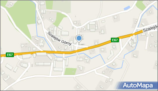 Paczkomat InPost SLGR01M, Szalejów Górny 1, Szalejów Górny 57-314