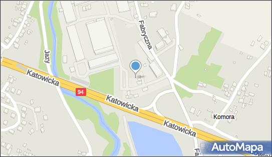 Paczkomat InPost SLK01BAPP, Fabryczna 10, Sławków 41-260