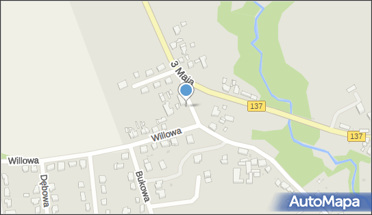 Paczkomat InPost SLN01BAPP, Podgórna 17A, Sulęcin 69-200