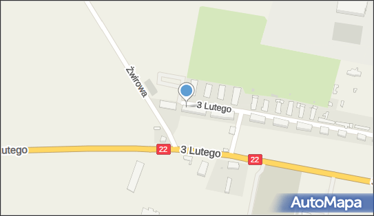 Paczkomat InPost SLO01APP, 3 Lutego 46c, Słońsk 66-436