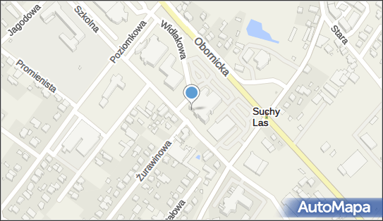 Paczkomat InPost SLS01N, Obornicka 85, Suchy Las 62-002