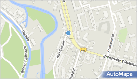 Paczkomat InPost SLU01G, Nad Śluzami 33, Słupsk 76-200