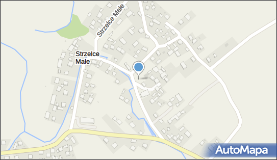 Paczkomat InPost SMAL01BAPP, Strzelce Małe 28, Strzelce Małe 32-822