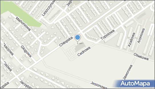 Paczkomat InPost SMC05M, Cedrowa 1, Smolec 55-080