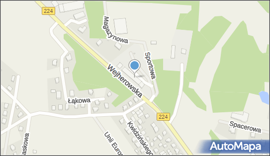 Paczkomat InPost SMD01M, Wejherowska 11, Szemud 84-217