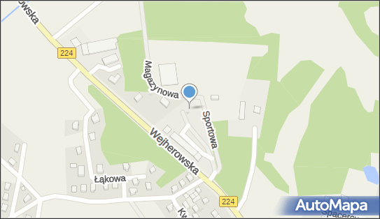 Paczkomat InPost SMD01M, Wejherowska 11, Szemud 84-217