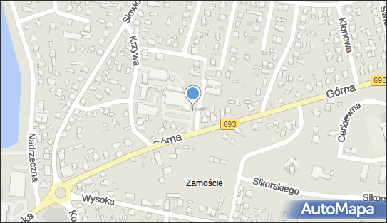 Paczkomat InPost SME03M, Górna 21A, Siemiatycze 17-300