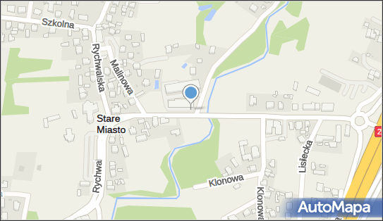 Paczkomat InPost SMT01A, Olchowa 1, Stare Miasto 62-571